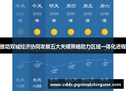 推动双城经济协同发展五大关键策略助力区域一体化进程