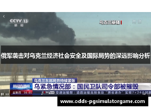 俄军袭击对乌克兰经济社会安全及国际局势的深远影响分析