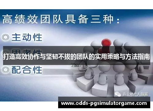 打造高效协作与坚韧不拔的团队的实用策略与方法指南