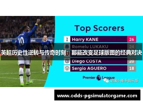 英超历史性逆转与传奇时刻:那些改变足球版图的经典对决 英超历史性逆转与传奇时刻:那些改变足球版图的经典对决